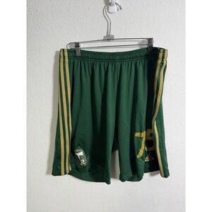 Adidas Portland Timbers Shorts Mens XL Green #75 Player Issued Game